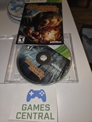 Cabela's Dangerous Hunts 2011 (Microsoft Xbox 360, 2010) DISC & MANUAL ONLY