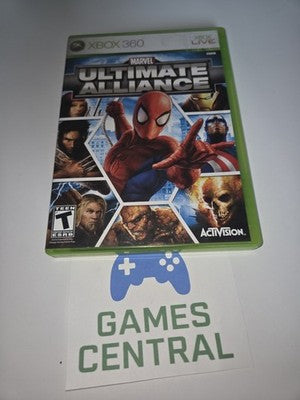Marvel Ultimate Alliance (Microsoft Xbox 360, 2007) CIB COMPLETE