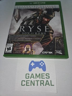 Ryse: Son of Rome: Legendary Edition (Microsoft Xbox One, 2014) CIB COMPLETE