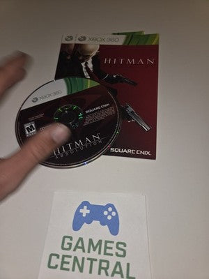 Hitman Absolution (Microsoft Xbox 360, 2012) DISC + MANUAL ONLY