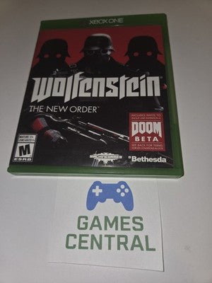 Wolfenstein: The New Order (Microsoft Xbox One, 2014) CIB COMPLETE