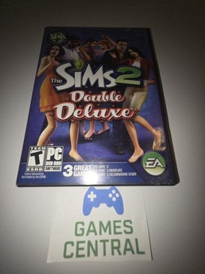 The Sims 2: Double Deluxe (PC CD, 2009) CIB Complete