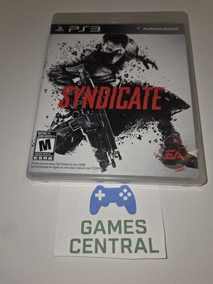 Syndicate (Sony Playstation 3, 2012) CIB COMPLETE