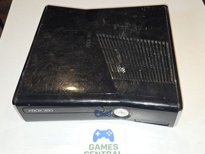 Microsoft Xbox 360 S Slim Model 4 GB Black Game Console Only Tested And Working