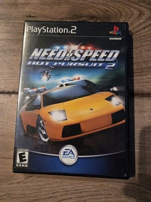 Need for Speed: Hot Pursuit 2 (Sony PlayStation 2, 2002) Black Label CIB PS2