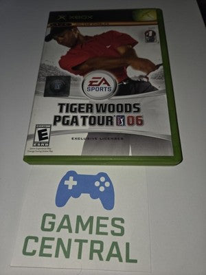 Tiger Woods PGA Tour 06 (Microsoft Xbox, 2005) CIB COMPLETE