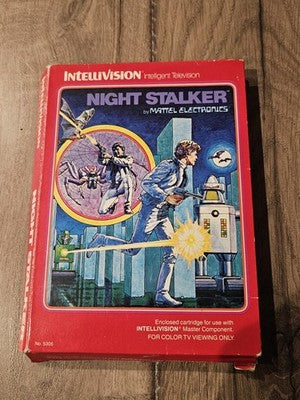Night Stalker (Intellivision, 1982) CIB
