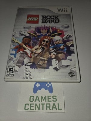 LEGO Rock Band (Wii, 2009) ARTWORK ONLY