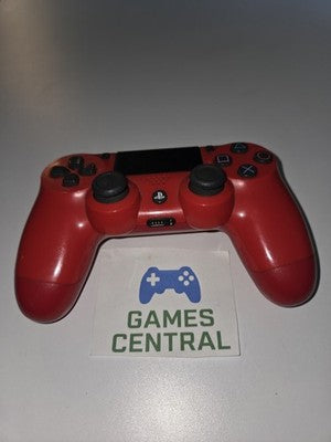 Sony PlayStation 4 PS4 DualShock 4 Wireless Controller OEM Red Tested