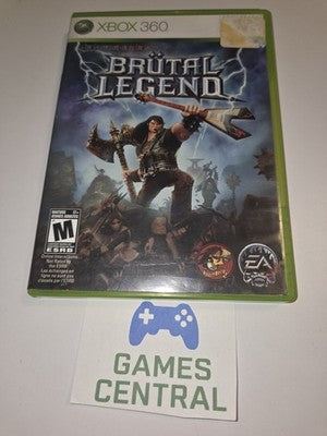 Brutal Legend (Microsoft Xbox 360, 2009) CIB COMPLETE