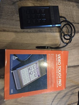 Vintage Atari 2600 Video Touch Pad for Star Raiders in box