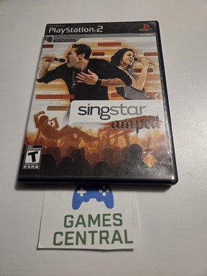 Singstar Amped (Sony Playstation 2, 2007) CIB COMPLETE
