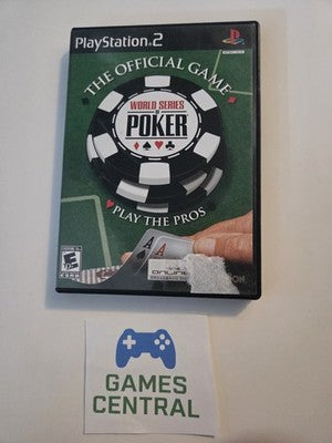 World Championship Poker (Sony Playstation 2 PS2, 2005) CIB COMPLETE IN BOX