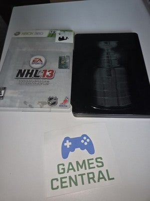 NHL 13 Stanley Cup: Collector's Edition (Microsoft Xbox 360, 2012) CIB COMPLETE