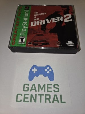 Driver 2: Greatest Hits (Sony Playstation 1 PS1, 2000) NO MANUAL