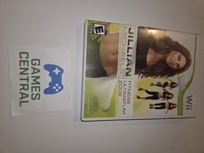 Jillian Michaels' Fitness Ultimatum 2009 (Nintendo Wii, 2008) NO MANUAL