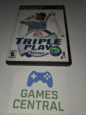 Triple Play Baseball (Sony Playstation 2 PS2, 2002) NO MANUAL