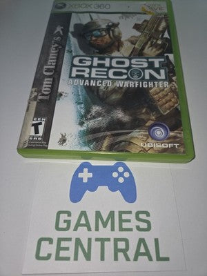 Tom Clancys Ghost Recon Advanced Warfighter (Microsoft Xbox 360, 2006) NO MANUAL