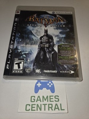 Batman: Arkham Asylum (Sony Playstation 3, 2009) NO MANUAL