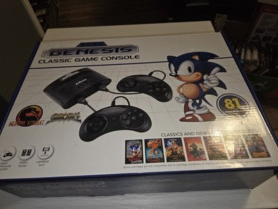 AtGames Genesis Classic Game Console Sega Genesis NTSC 2 Controllers CIB