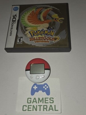 Pokemon HeartGold Version (Nintendo DS, 2010) CIB COMPLETE WITH POKEWALKER