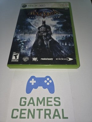 Batman: Arkham Asylum (Microsoft Xbox 360, 2009) NO MANUAL