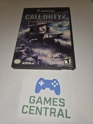 Call of Duty 2 Big Red One (Nintendo Gamecube, 2005) NO MANUAL