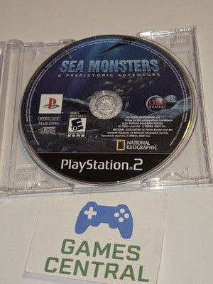 Sea Monsters Prehistoric Adventure (Sony Playstation 2, 2008) DISC ONLY