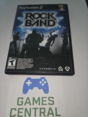 Rock Band (Sony Playstation 2 PS2, 2007) CIB COMPLETE