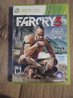 Far Cry 3 (Microsoft Xbox 360, 2012) CIB COMPLETE