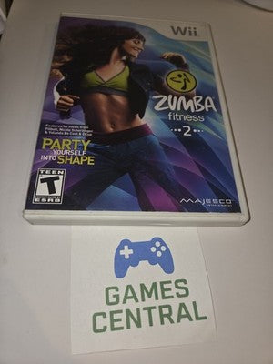 Zumba Fitness 2 (Nintendo Wii, 2011) CIB COMPLETE