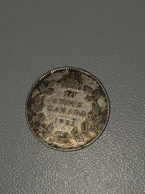 Canada 1931 Silver 10 Cents KGV