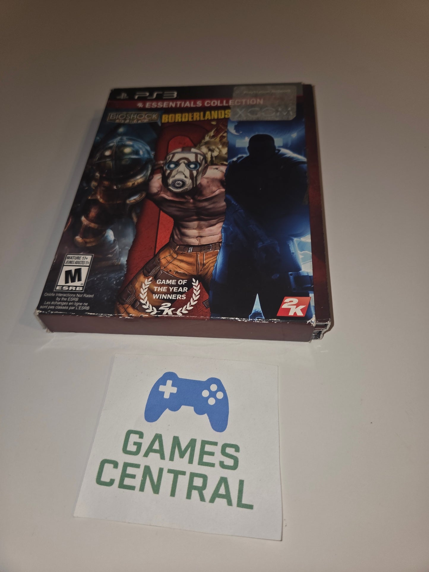 Essentials Collection PS3 Sony Playstation 3 CIB Bioshock Borderlands XCOM