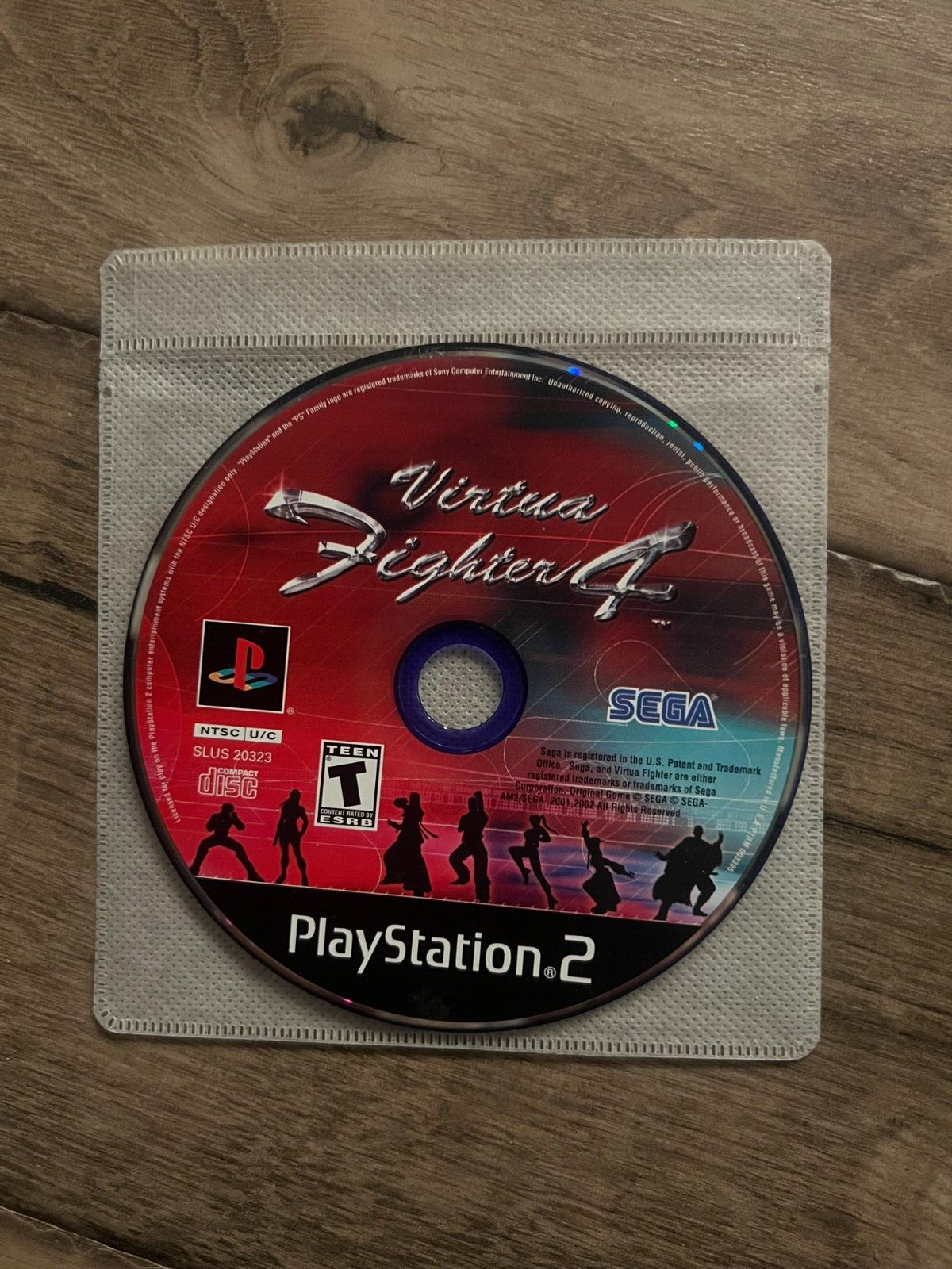 Virtua Fighter 4 (Sony PlayStation 2, 2002) DISC ONLY