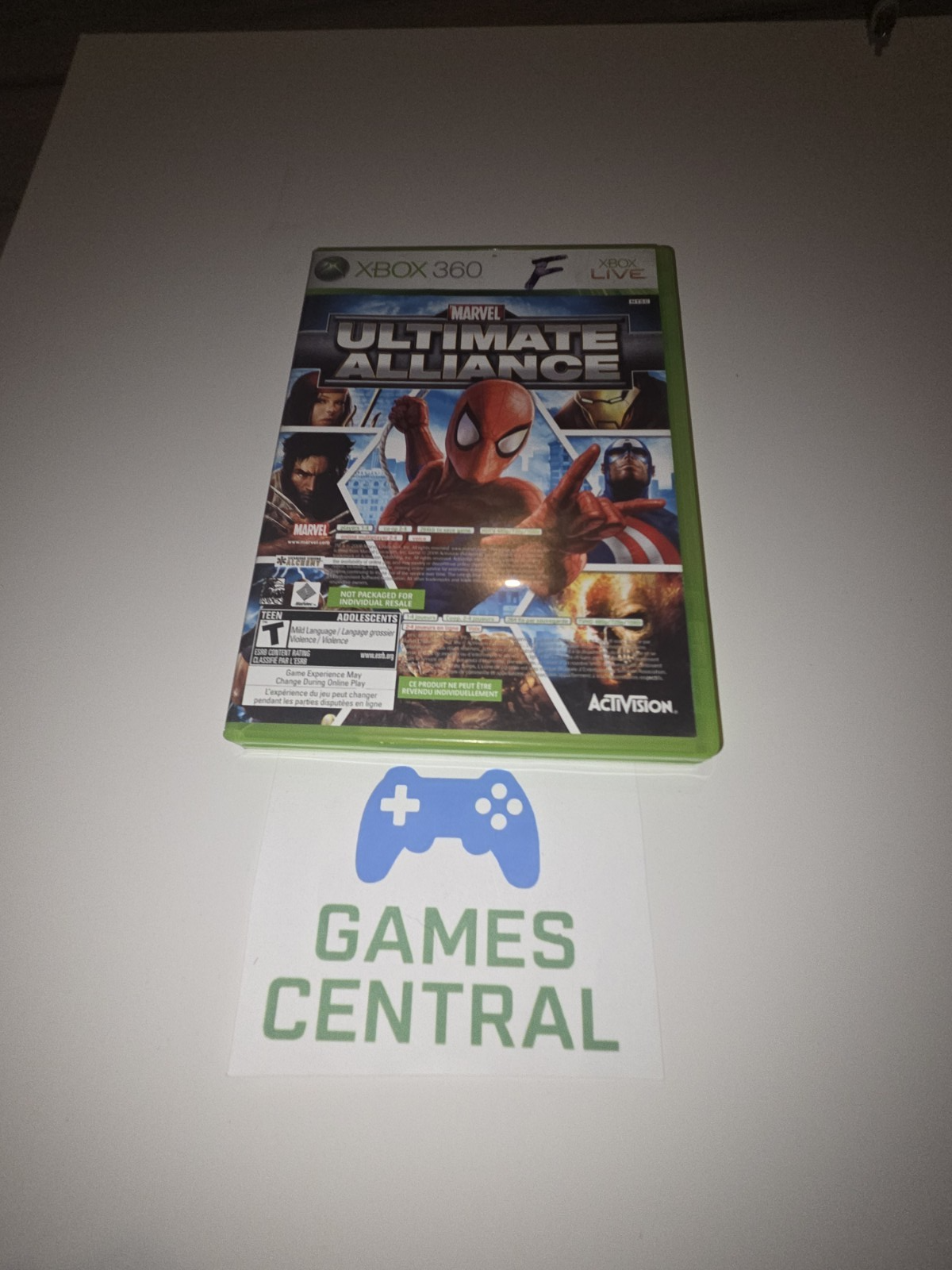Marvel: Ultimate Alliance & Forza Motorsport 2 (Microsoft Xbox 360, 2006)