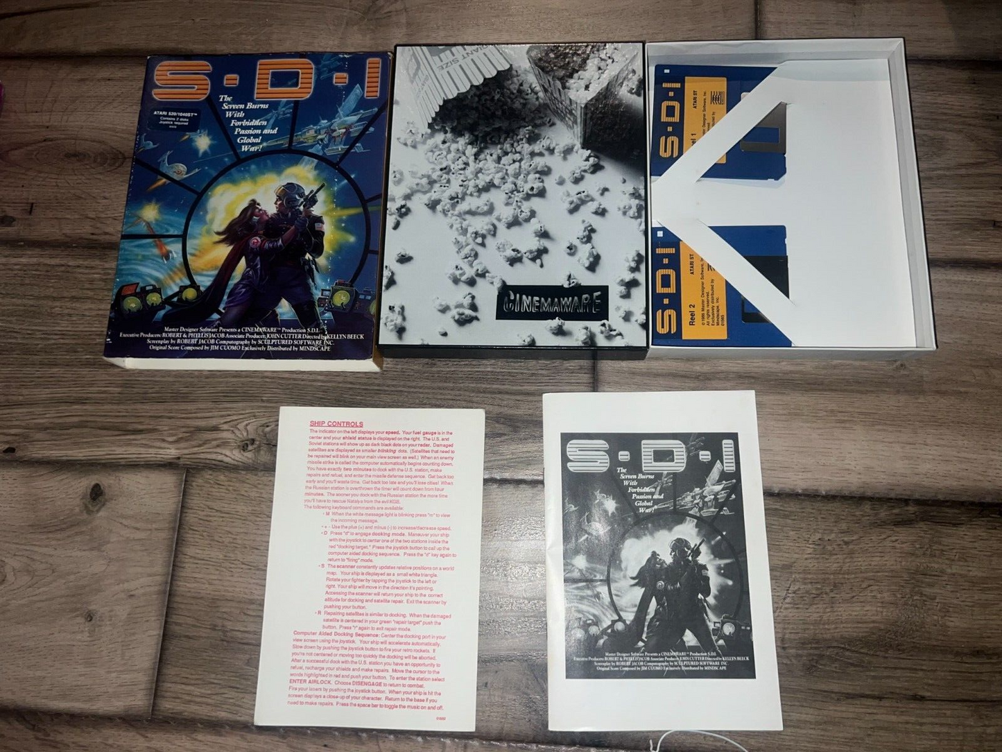 SDI (Atari ST, 1986) CIB