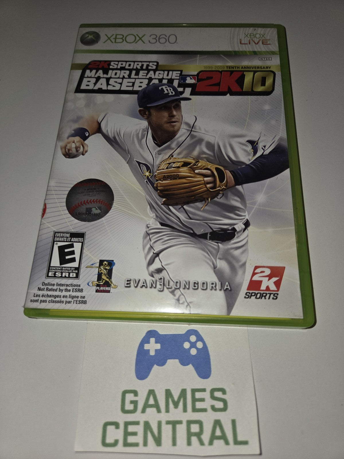 Major League Baseball 2K10 (Microsoft Xbox 360, 2010) CIB COMPLETE