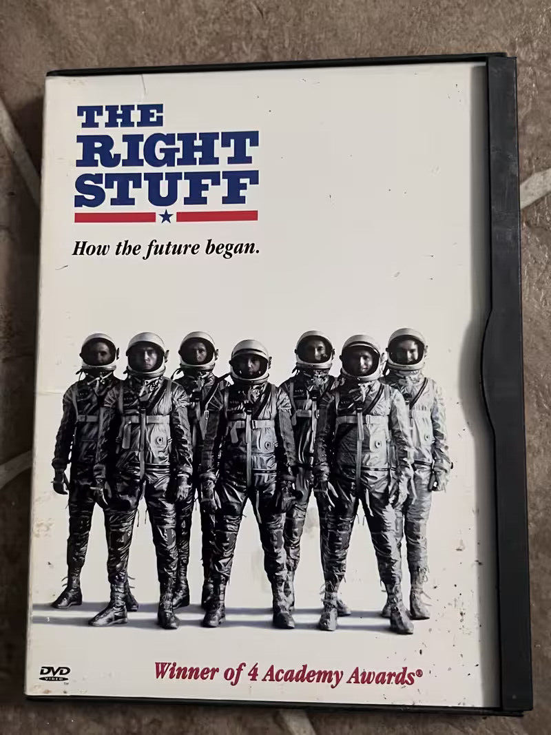 The Right Stuff (DVD, 1997) CIB COMPLETE