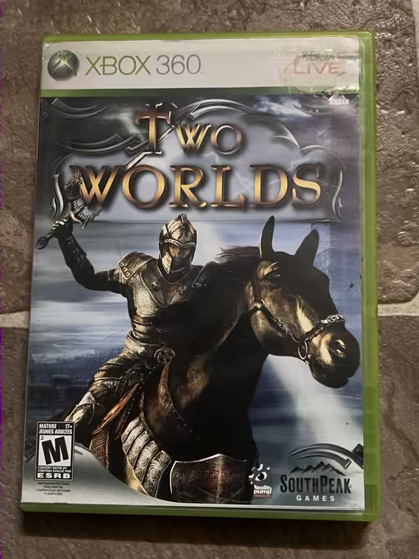 Two Worlds (Microsoft Xbox 360, 2007) CIB COMPLETE