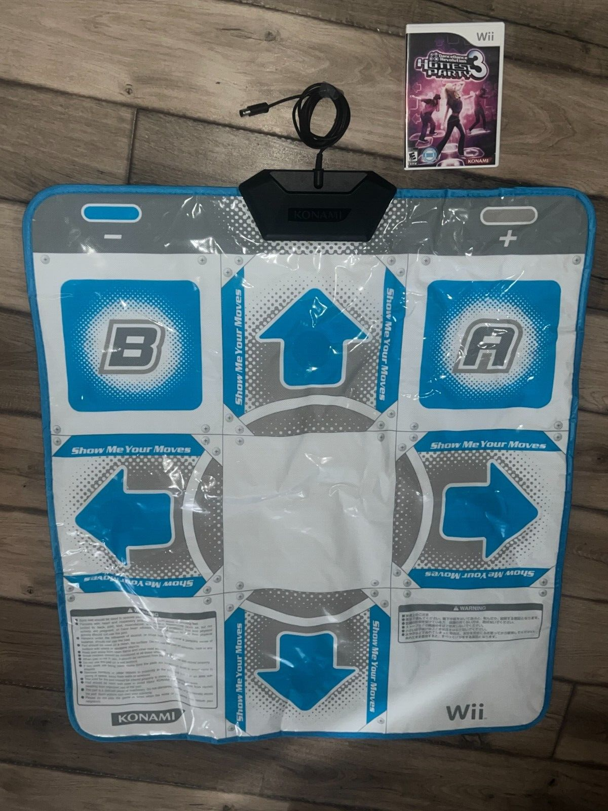 Dance Dance Revolution: Hottest Party 3 (Nintendo Wii, 2009) CB