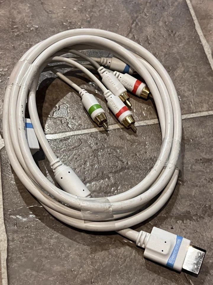 NYKO Wii U, Wii AV Cable Audio Video High Definition HD Component Cable RGB