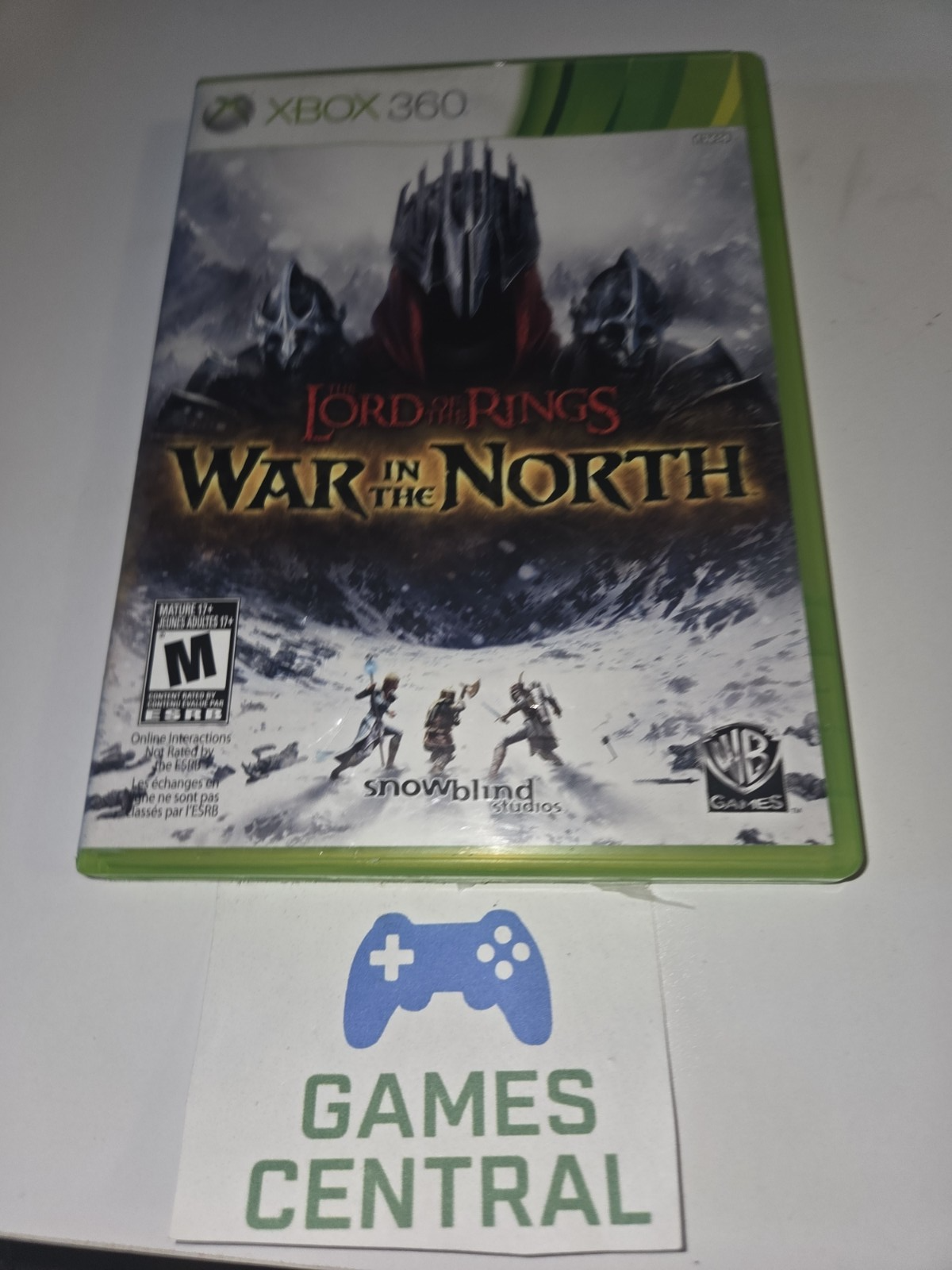 Lord Of The Rings: War In The North (Microsoft Xbox 360, 2011) CASE MANUAL ONLY