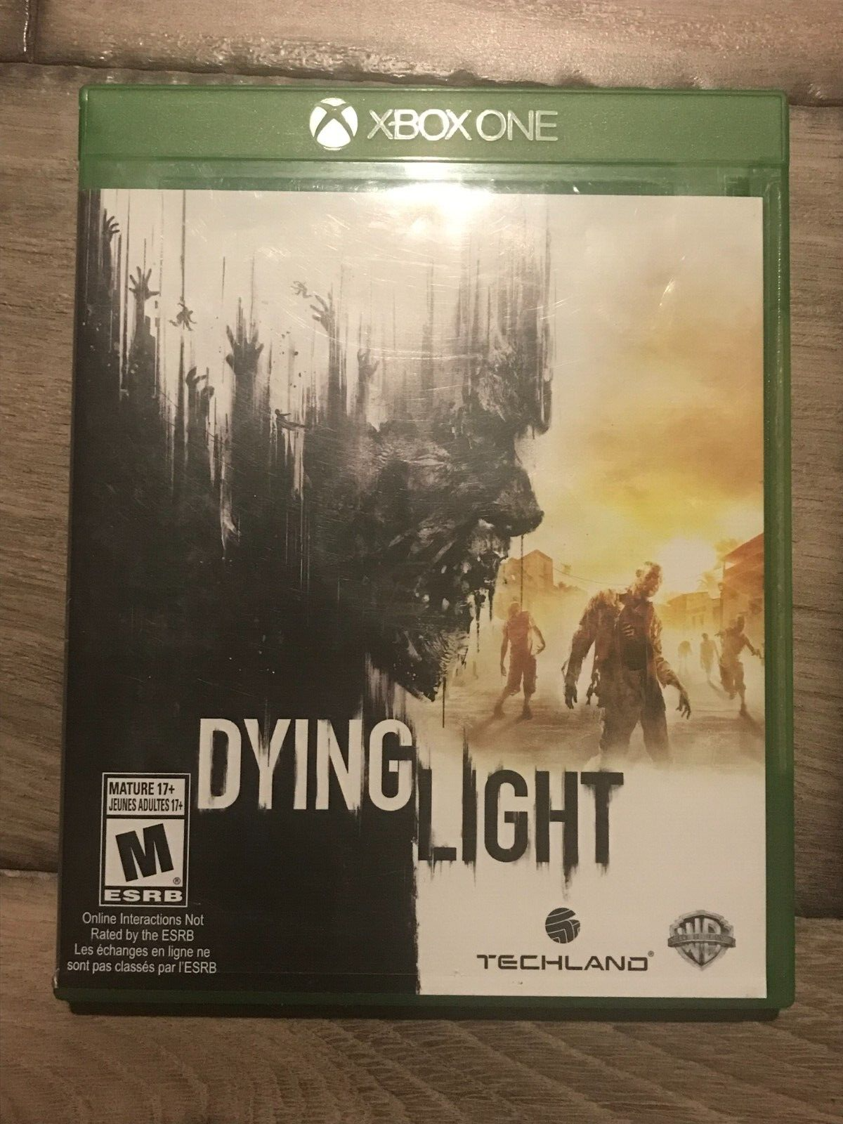 Dying Light (Microsoft Xbox One, 2015) NO MANUAL