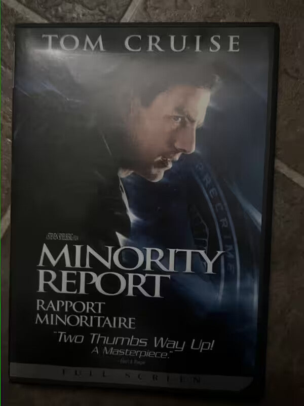 Minority Report (DVD, 2003, Widescreen)