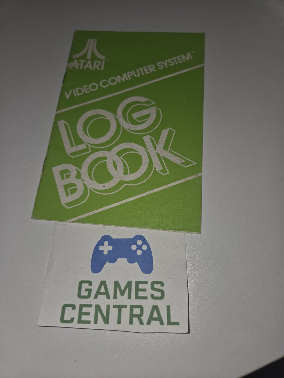 Rare Green Mail Away Log Book Atari 2600