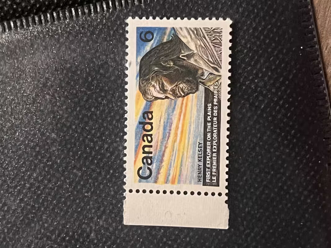 Canada Henry Kelsey 6 Cent Stamp 1970 Pristine Original Gum