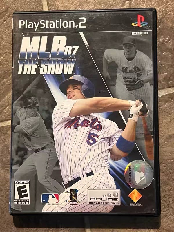MLB 07 The Show (Sony Playstation 2 PS2, 2007) CIB COMPLETE