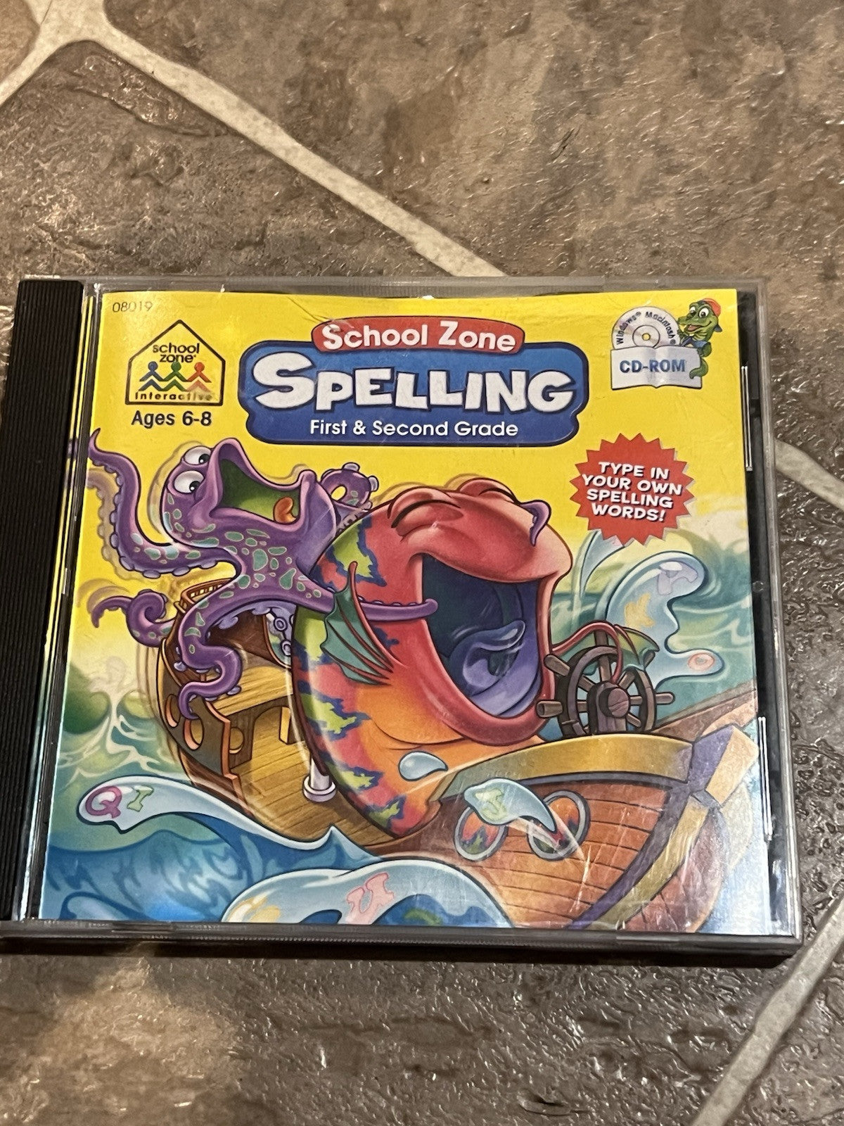 School Zone Spelling First & Second Grade 1 2 1st 2nd CIB COMPLETE