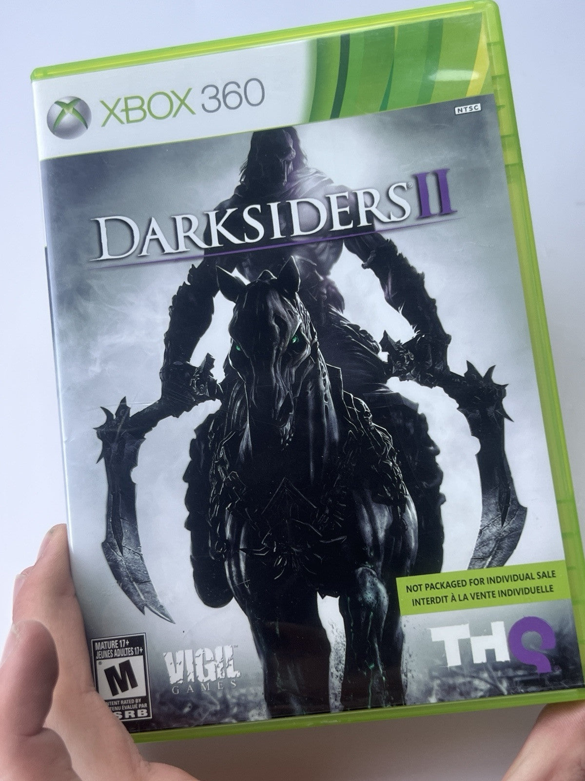 Darksiders II: Not for Resale (Microsoft Xbox 360, 2012) CIB