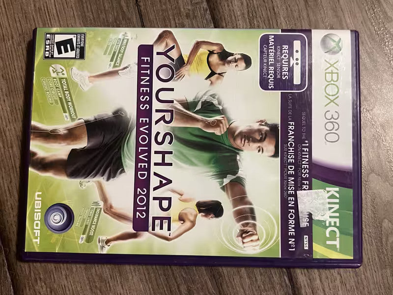 Your Shape: Fitness Evolved 2012 (Microsoft Xbox 360, 2011) CIB